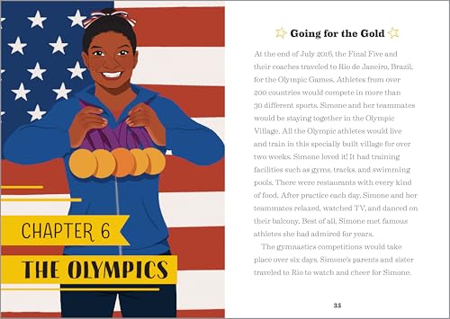 The Story of Simone Biles: A Biography Book for New Readers