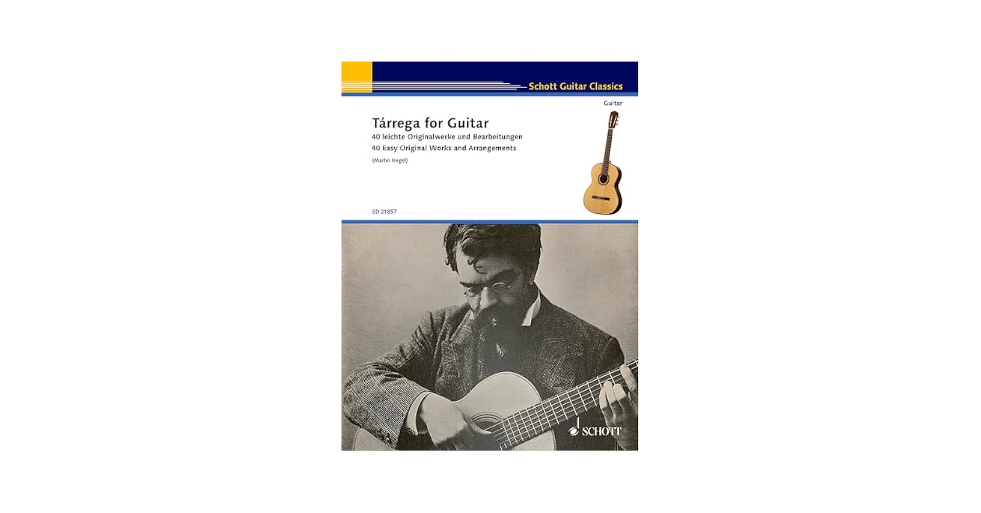 Tarrega for Guitar - 40 Easy Original Works and Arrangements