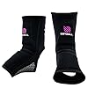 Sanabul-Essential-Striking-Gel-Ankle-Guard-for-MMA-Muay-Thai-Kick-Boxing-Pair Sanabul Essential Striking Gel Ankle Guard for MMA Kickboxing | Ankle Sleeves for Men & Women | MMA Kickboxing Muay Thai Ankle Support and Protection (Pair) (Pink, S/M)