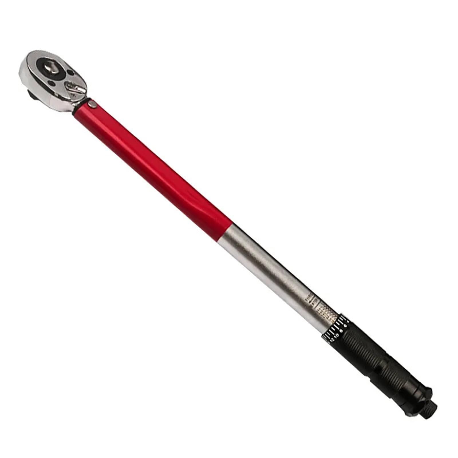 Torque Wrench 10-210N.m Torque Wrench 1/2" Precise Reversible Ratchet for Bicycle Motorcycle Car Automotive