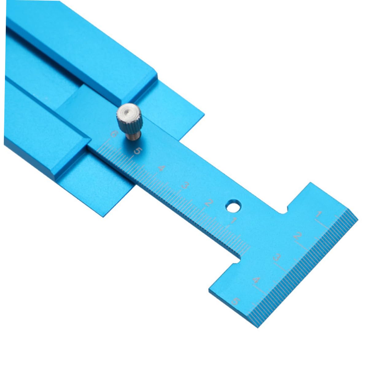 Gadpiparty 3pcs Woodworking Height Gauge Metric Alloy Ruler for Accurate Measurements Sky- Woodworking Tool for Carpenters and Height Gauge