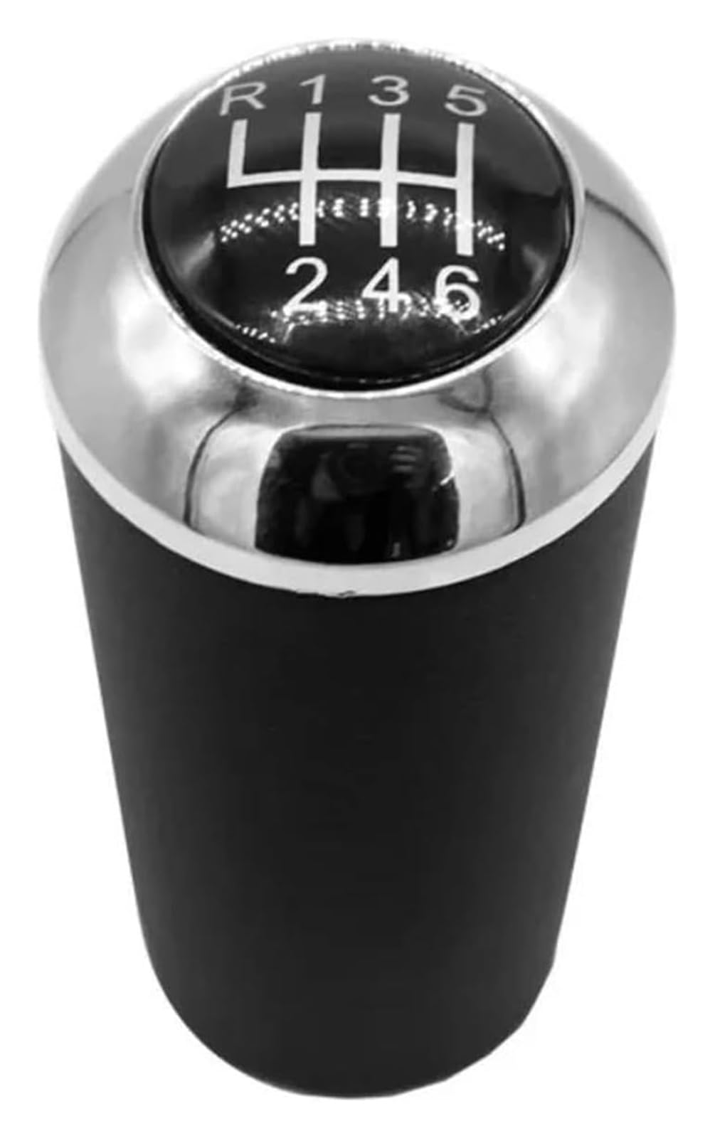 Jsrvqkms One Color Car Gear Knob For Mazda 3 Bk Bl 5 Cr Cw 6 Ii Gh Cx-7 Er Mx-5 Nc Iii 23 Mt Speed Gear Shift Knob Leather Shifter Lever Arm Headball(6 Speed)