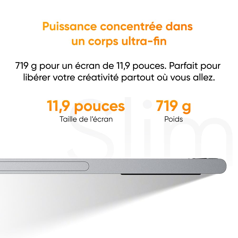 XPPen Artist 12 3rd (Édition 2025) Tablette Graphique Dessin Écran 12 Pouces avec Molette X-Dial, 8 Raccourcis, X4 Stylet 16384 Niveaux pour Illustrateurs Designers
