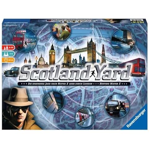 Scotland Yard Board Game Cover
