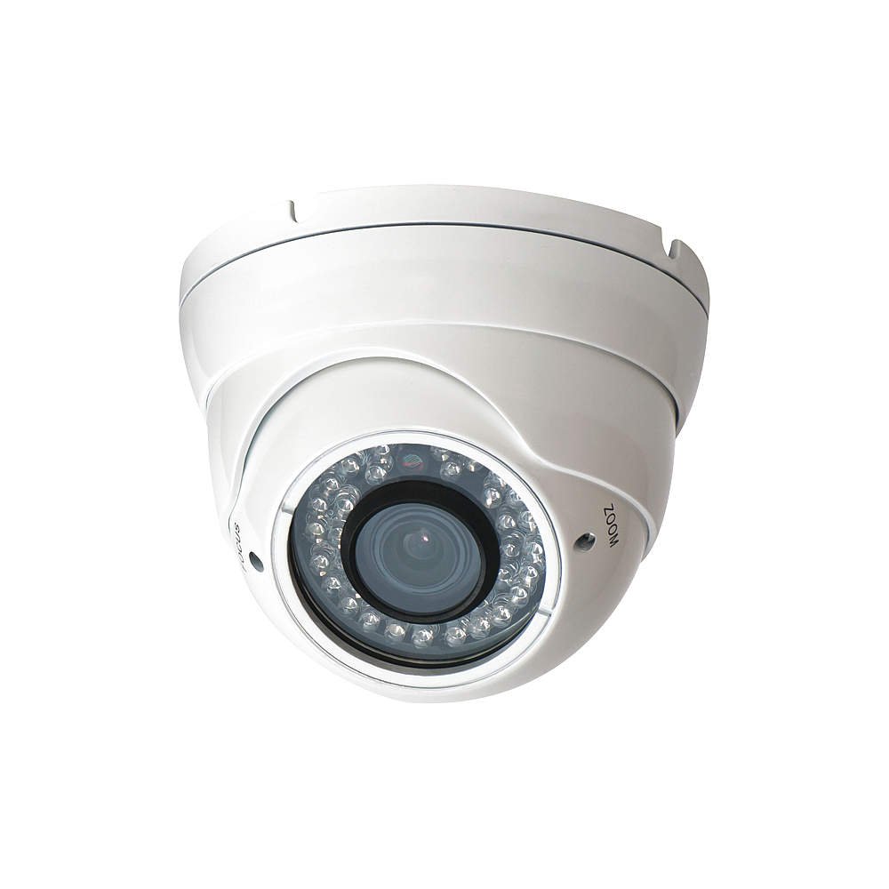 Camera, IR Turret, 3.6mm Focal L, White