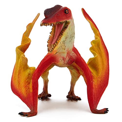 Zappi Co Childrens Quetzalcoatlus Dinosaur Figure Toy (12cm Length) Realistic Detailed Dino Collection for Kids - Image 2