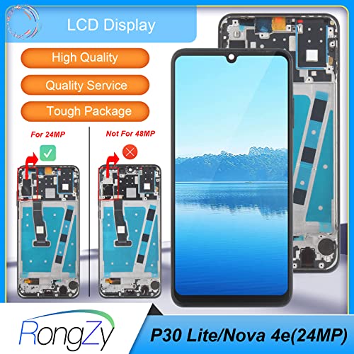 RongZy Schermo per Huawei P30 Lite 2019 / Nova 4E