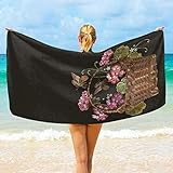 Ces serviettes de plage imprimées élégantes, originales et uniques vous ajouteront des loisirs et du plaisir. Entièrement imprimé sur une face, l'autre face est blanche. Il est toujours invariable après des lavages répétés, facile à nettoyer et a une longue durée de vie.