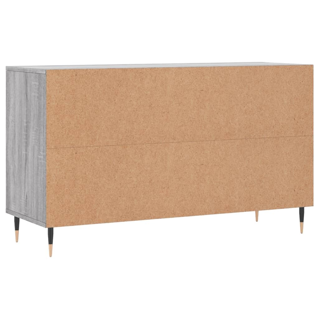 Szafka na buty 102x36x60 cm drewno drewno sonoma szary