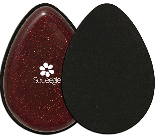 The Original Squeegie Blender | Make-up Silicone and Cosmetic Sponge in 1 Beauty Product | Soft, Sleek and Foundation-Smart | Night Violet