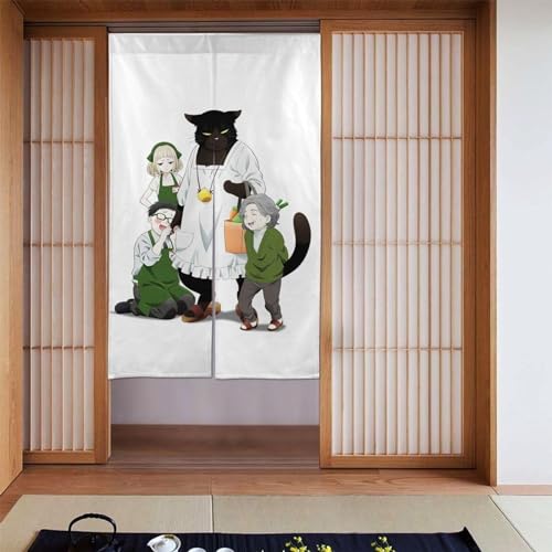 デキる猫は今日も憂鬱 福沢諭吉ののれん 和風 目隠し ロング 暖簾 壁掛け 遮光 断熱 遮像 暖簾 間切り 目隠し ロング キッチン 四季兼用 浴室のカーテン シェードカーテン紗 ドアカーテン 出入り口 店頭 新築祝い トイレ バス 喫茶店 居酒屋 脱衣場