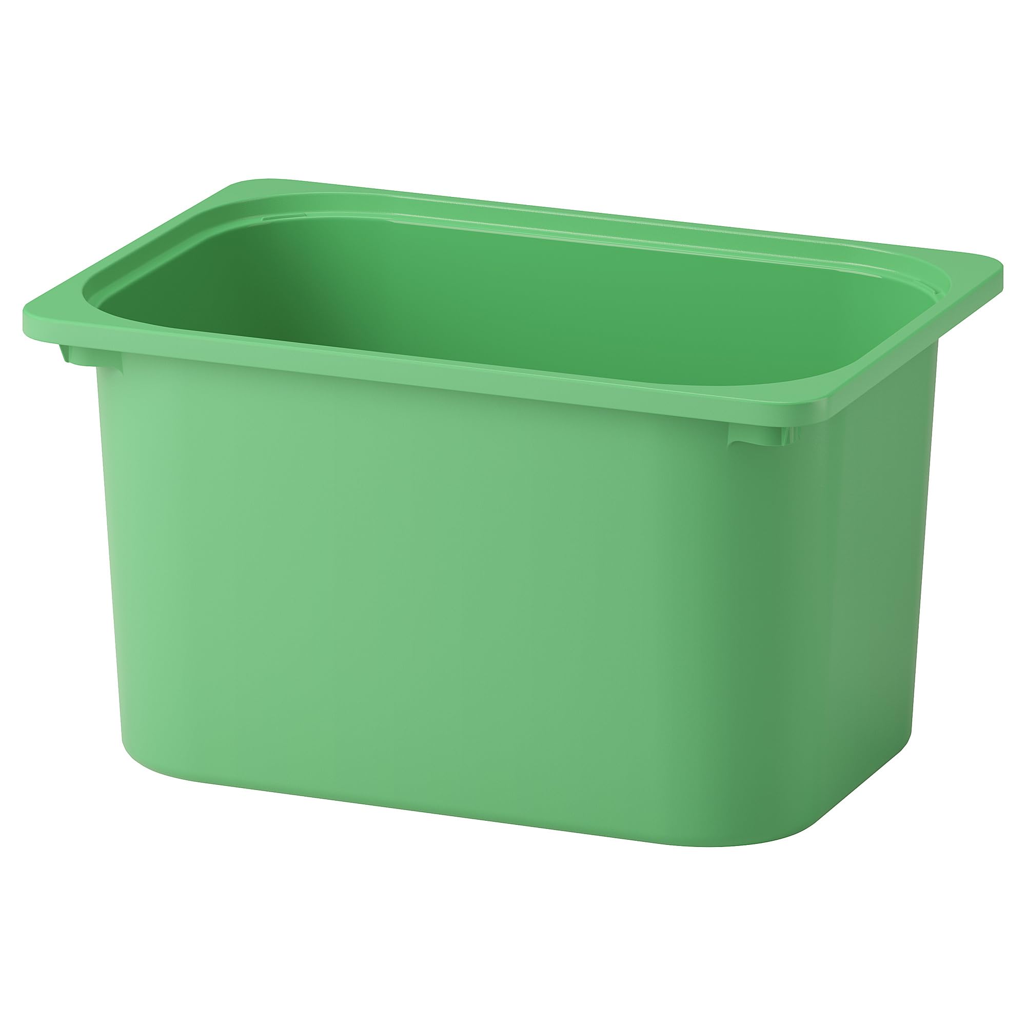 Boîte de rangement TROFAST verte pour organiser la chambre d'enfant et ranger les jouets