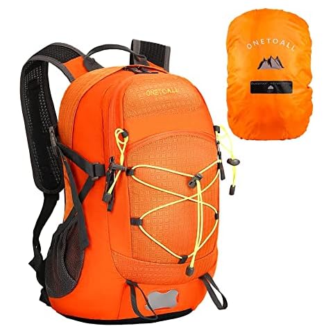 LOCAL LION Mochila de Montaña 20L Ligera con Cubierta Impermeable Cover