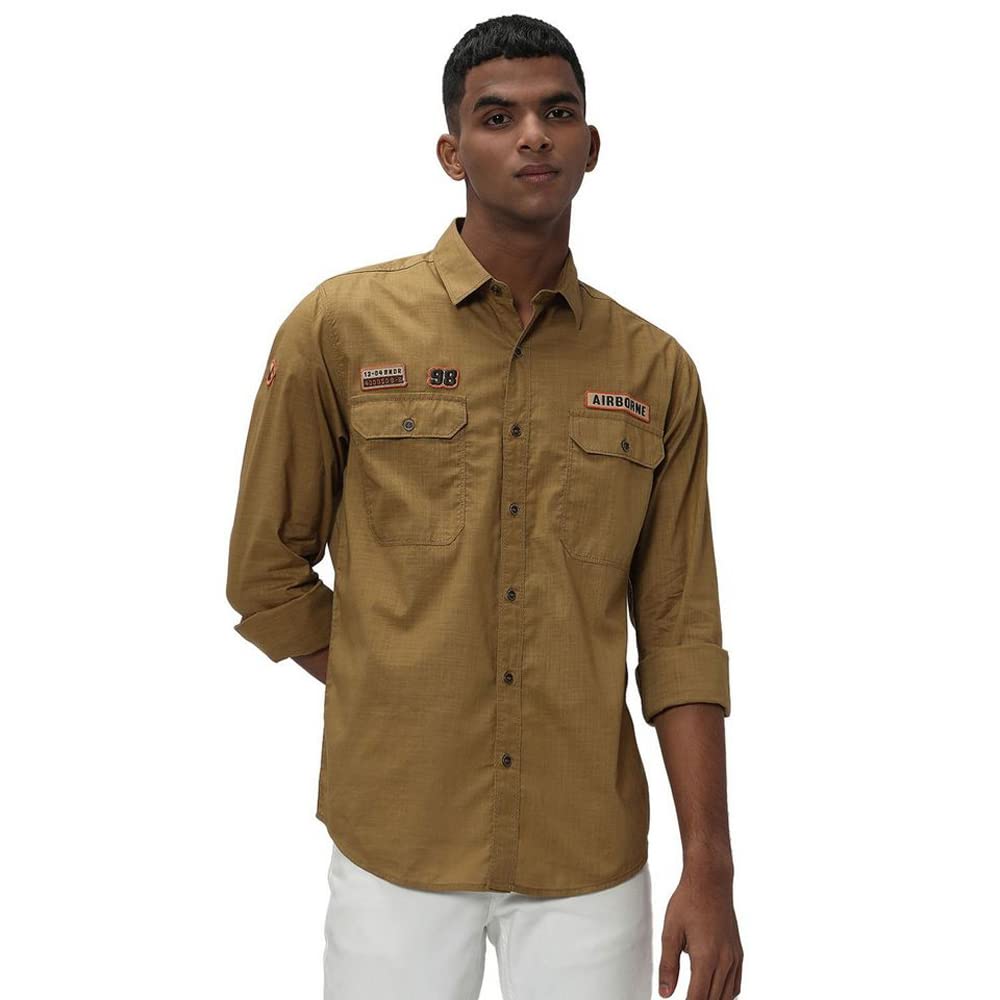 MUFTI Men's Slim Shirt