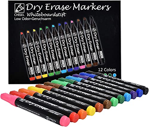 Fenstermalstifte DealKits 12 Farben für Whiteboard und Fenster