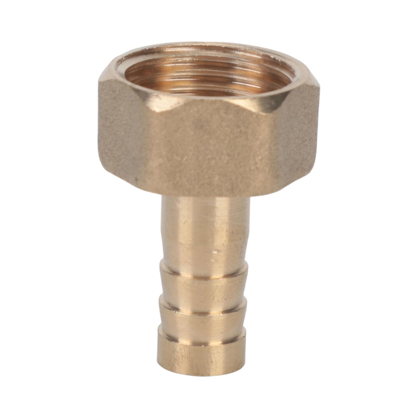 Newft 10Mm 4 Point Brass Internal Thread Adapter Brass Hose Connection With Hexagonal Hose Fitting Adapter For Water, Oil,Garden Pipe Connection Plumbing Fitting Connector
