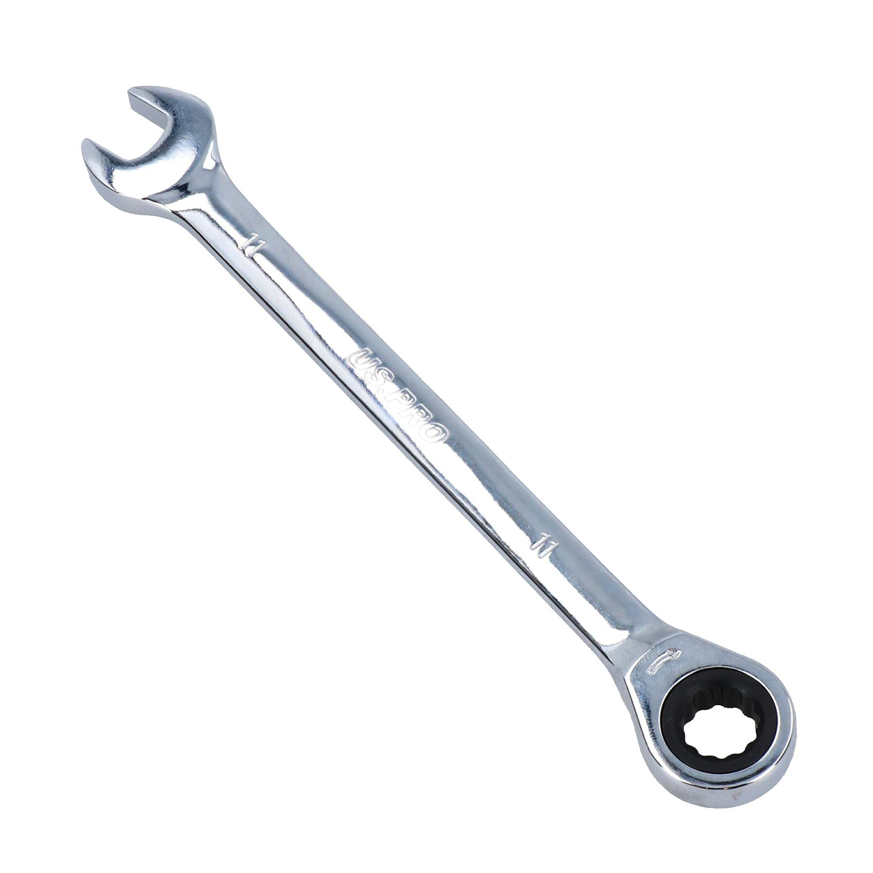 AB Tools-US Pro 11mm Metric MM Combination Gear Ratchet Spanner Wrench 72 Teeth