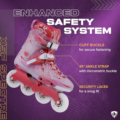 Image of Flying Eagle X5F Spectre and X5 Shrike Pro Freeskates - Adult Inline Skates Men Professional, Adult Roller Skates Men, Urban Inline Skate, Outdoor Skating Shoes, Rollerskates Adults