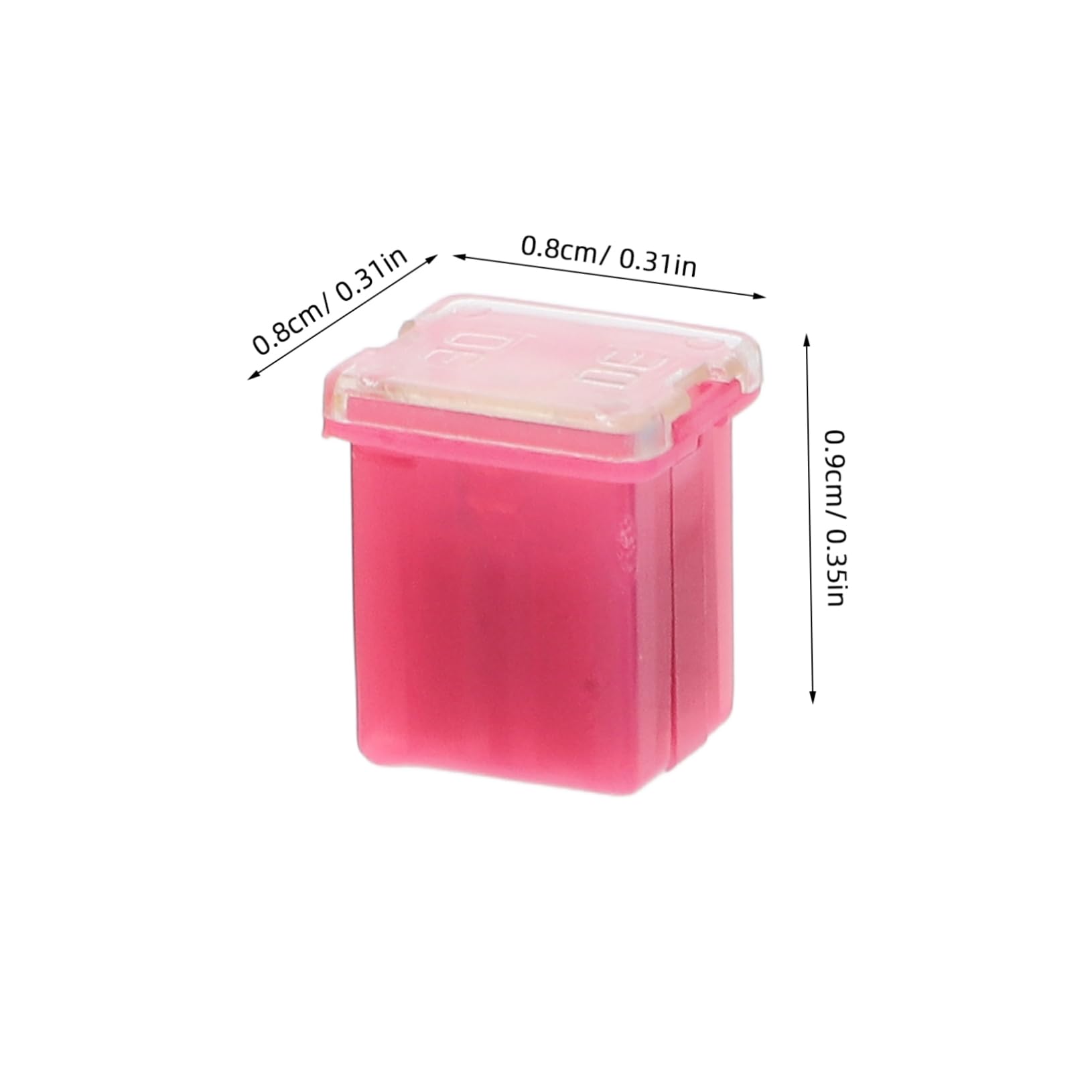 iplusmile 80pièces Kit De Fusibles Pour Automobile Assortiment Pratique De Fusibles De Sécurité Pour Voitures Et