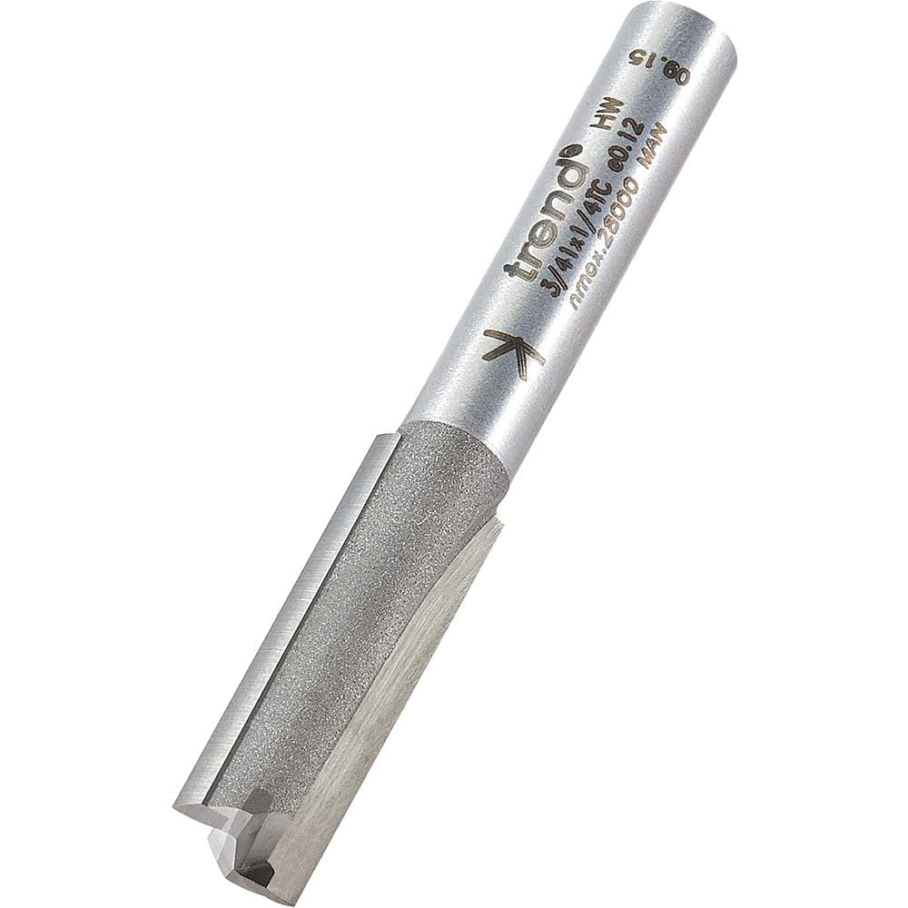 Trend Professional Two Flute Straight Router Cutter