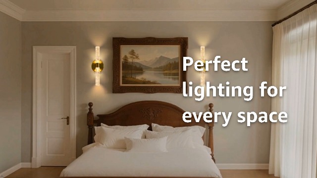 Image of Battery Operated Wall Sconce Gold, 12000mAh Rechargeable Wall Lights with Remote and Touch Control, 3000K-6000K Dimmable Wireless Wall Lamp, 15.6 inch Sconces for Bedroom Living Room (Round)