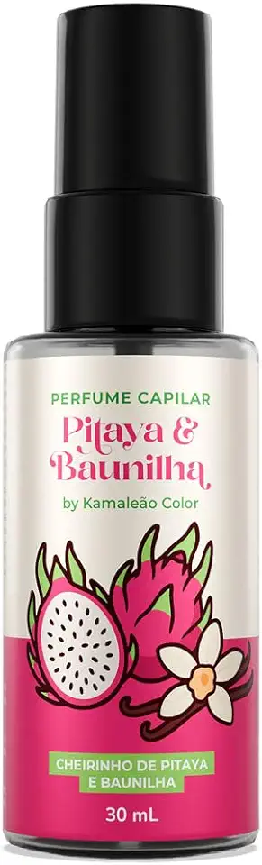 Kamaleão Color – Perfume Capilar - Pitaya e Baunilha - Floral Frutada – 30ml