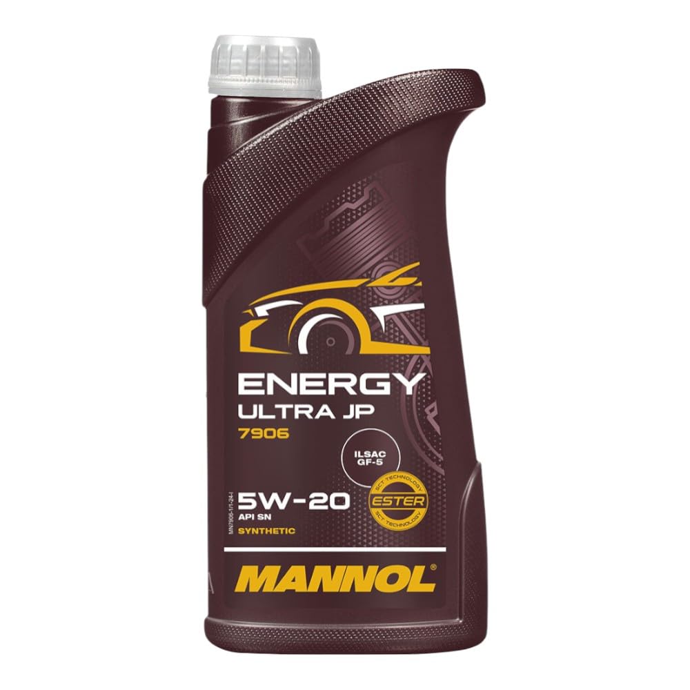 6 Liter Original MANNOL Motoröl Energy Ultra JP 5W-20 API SN Engine Oil Öl