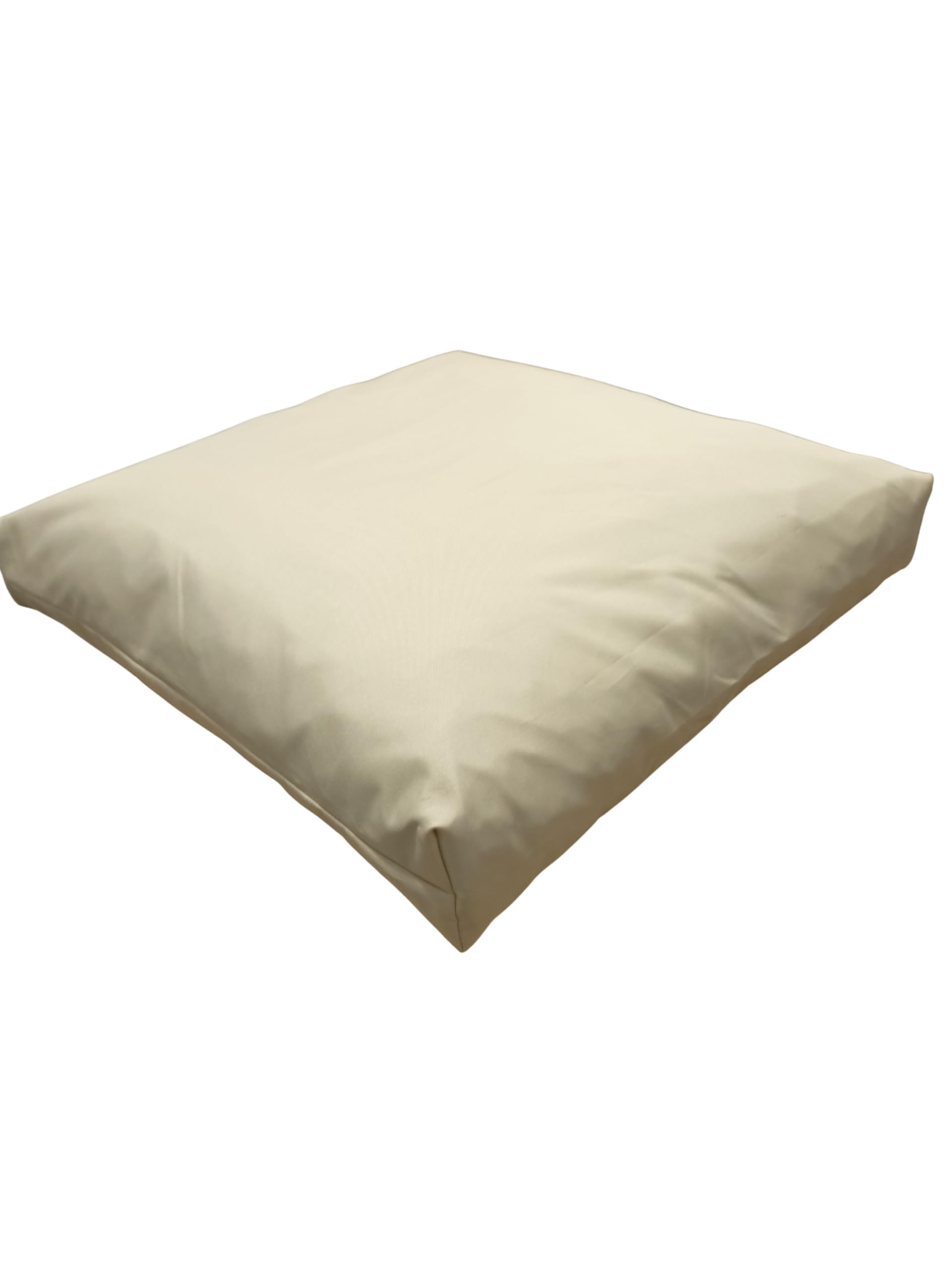 Poduszki na krzesło ogrodowe, poduszka na meble rattanowe, poduszka na ławkę, poduszka do siedzenia, tapicerka – 60 x 60 x 10 cm, grube wypełnienie, z zamkiem błyskawicznym, wodoodporna,