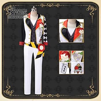 トレイ・クローバー ハーツラビュル 寮服 コスプレ 衣装 Amazon.co.jp: ツイステッドワンダーランド ツイステ