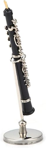 Miniatura 5 de Mini modelo de oboe de instrumentos musicales, adornos de decoración para el hogar, café, figuritas coleccionables, detalles de decoración del