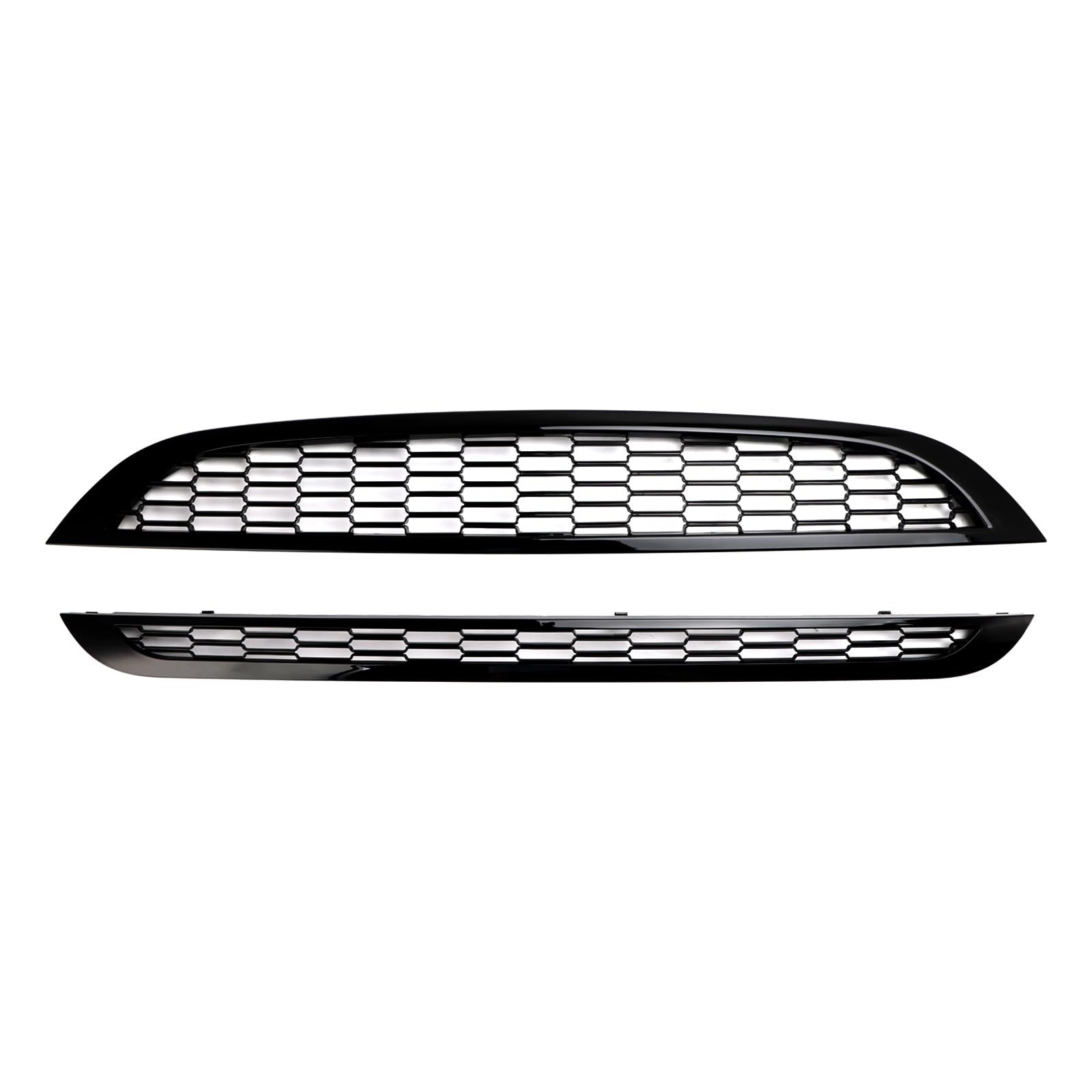 Griglia del Radiatore Paraurti Anteriore Griglia del Paraurti Anteriore per Mini Cooper R50 R52 R53 2002-2006 Griglia del Paraurti Anteriore (No Logo)