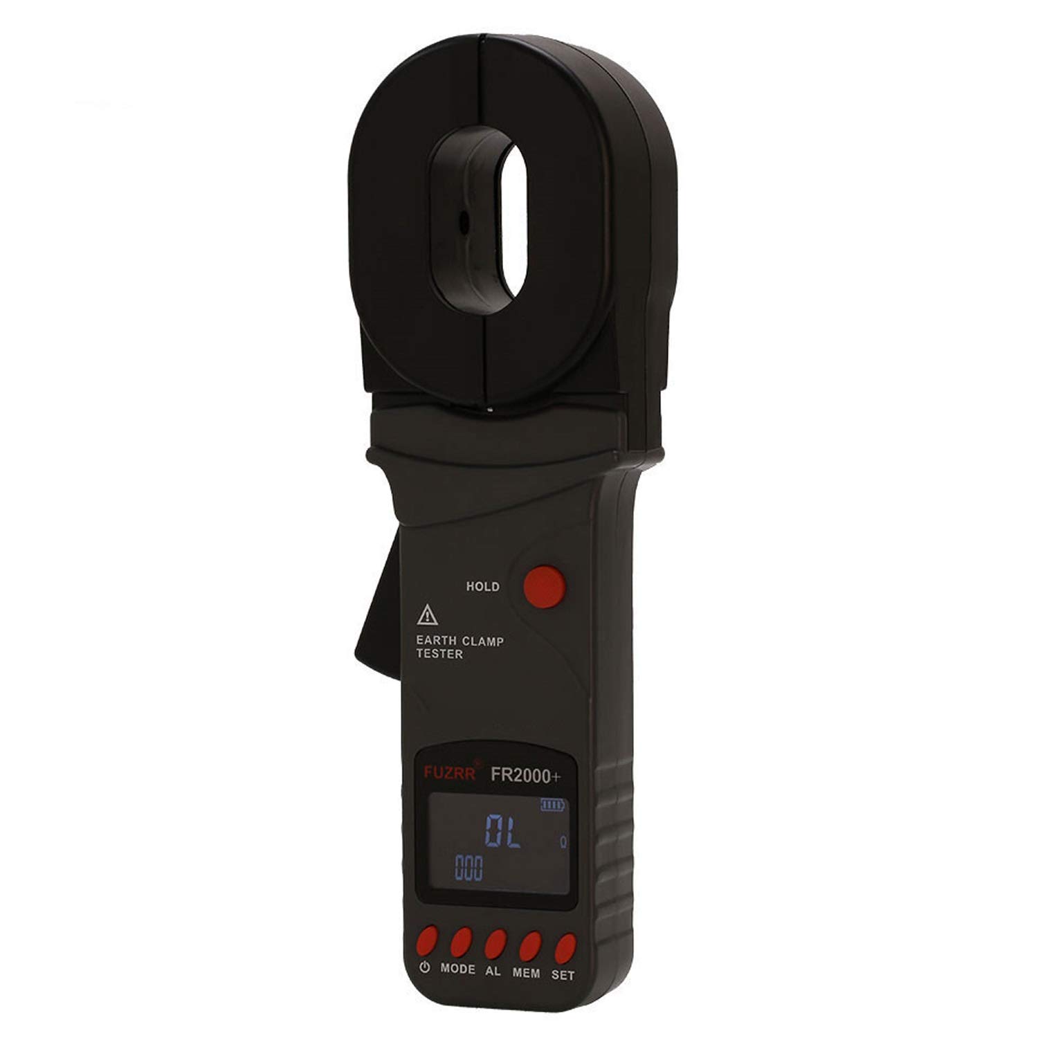 Resistencia FR2000 + -0.01-500ohm pinza en la Tierra/Loop/GEO tester/probador del metro de tierra Tierra