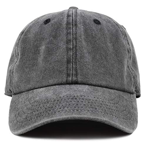 The Hat Depot 4345729906 100% Cotton Pigment Dyed Low Profile Dad Hat Six Panel Cap thumb #1