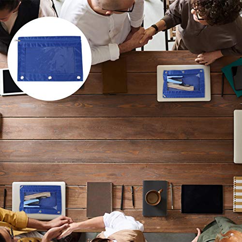 Cabilock 6 Pcs 3 Argolas para LÃ¡pis Pasta Ponch Estojos para LÃ¡pis Bolsa Bolsas de Viagem Multiuso