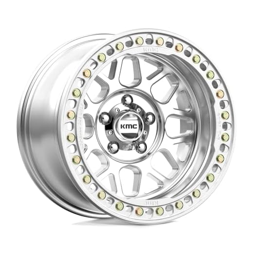 KMC GRENADE CRAWL 17x9 5x127.00 MACHINED (-38 mm) Wheel Rim
