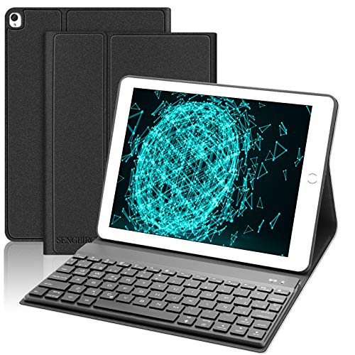 SENGBIRCH Teclado con Funda para iPad 10.2 2020 8ª Gen/2019 7ª Gen/iPad Air 3 2019/iPad...