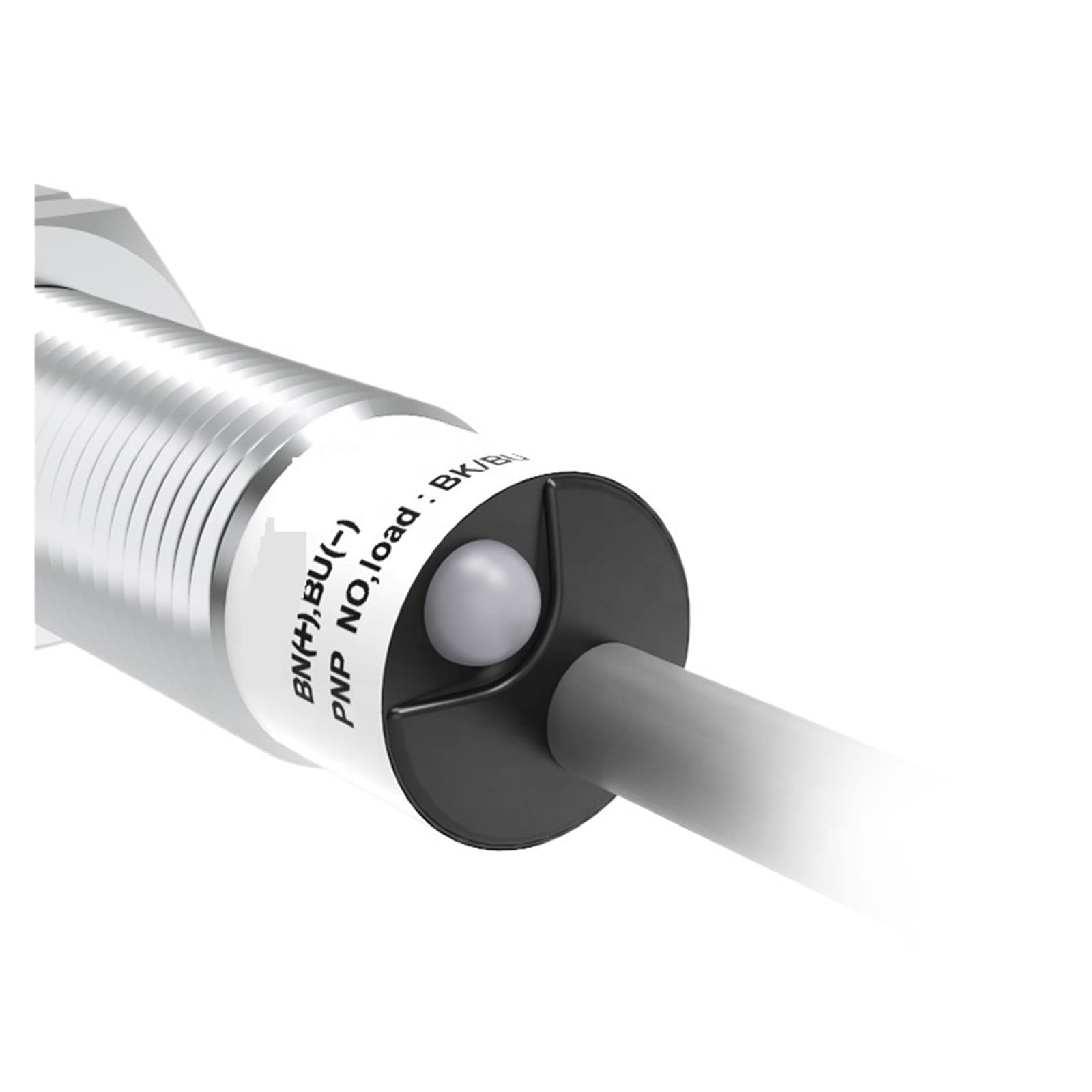 Capteur de proximité inductif M12, 2 fils, série LR12, plage de mesure : 2 mm à 4 mm.(LR12XBN04DLX)