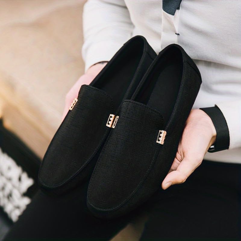 Men's Loafer Shoes, Breathable Lightweight Non-Slip Slip On Shoes, Men's Shoes, Spring and Summer2