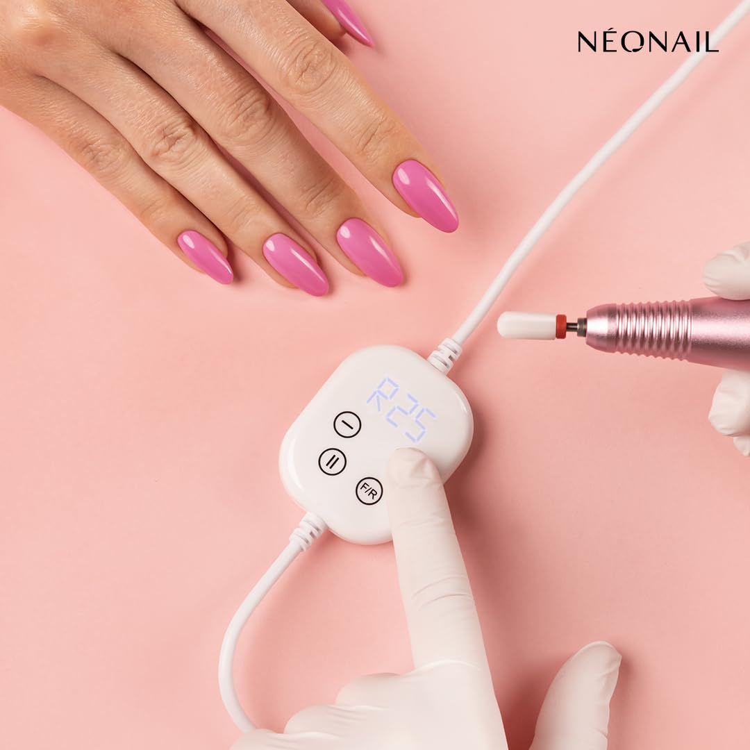 NÉONAIL Frezarka do paznokci Mini USB Nail Drill 12 W - Frez ceramiczny w zestawie - Manicure & Pedicure
