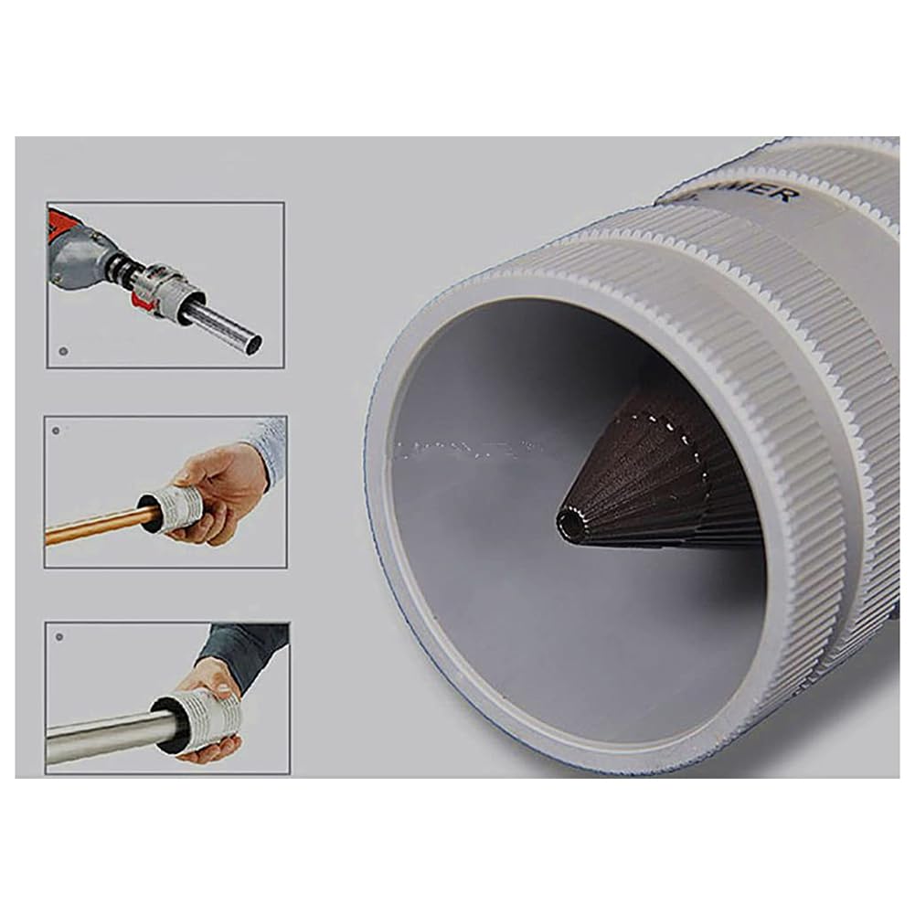 Escariador eléctrico, tubo de cobre de 6 a 35 mm, cuchillo de corte de tubos de metal, herramienta de biselado externo interno