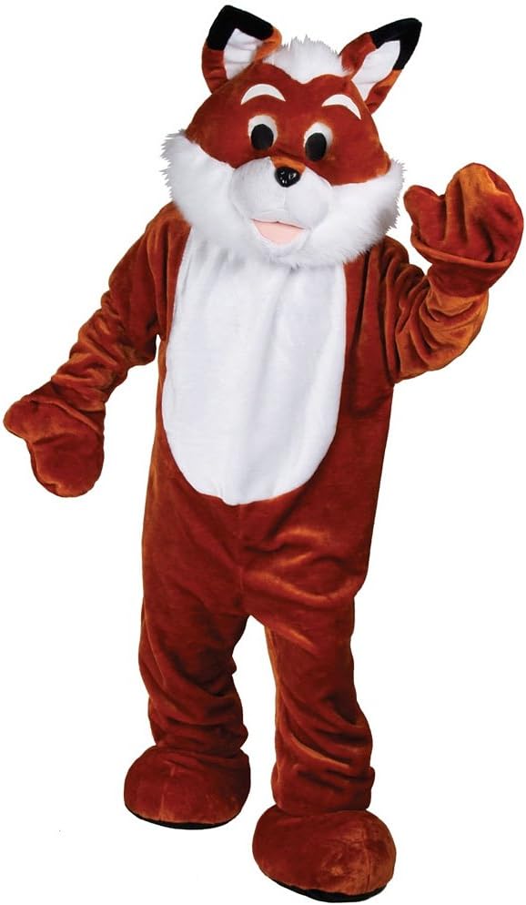 New Foxy Giant Fancy Dress Charity Event Mascot Costume Adult - One Size