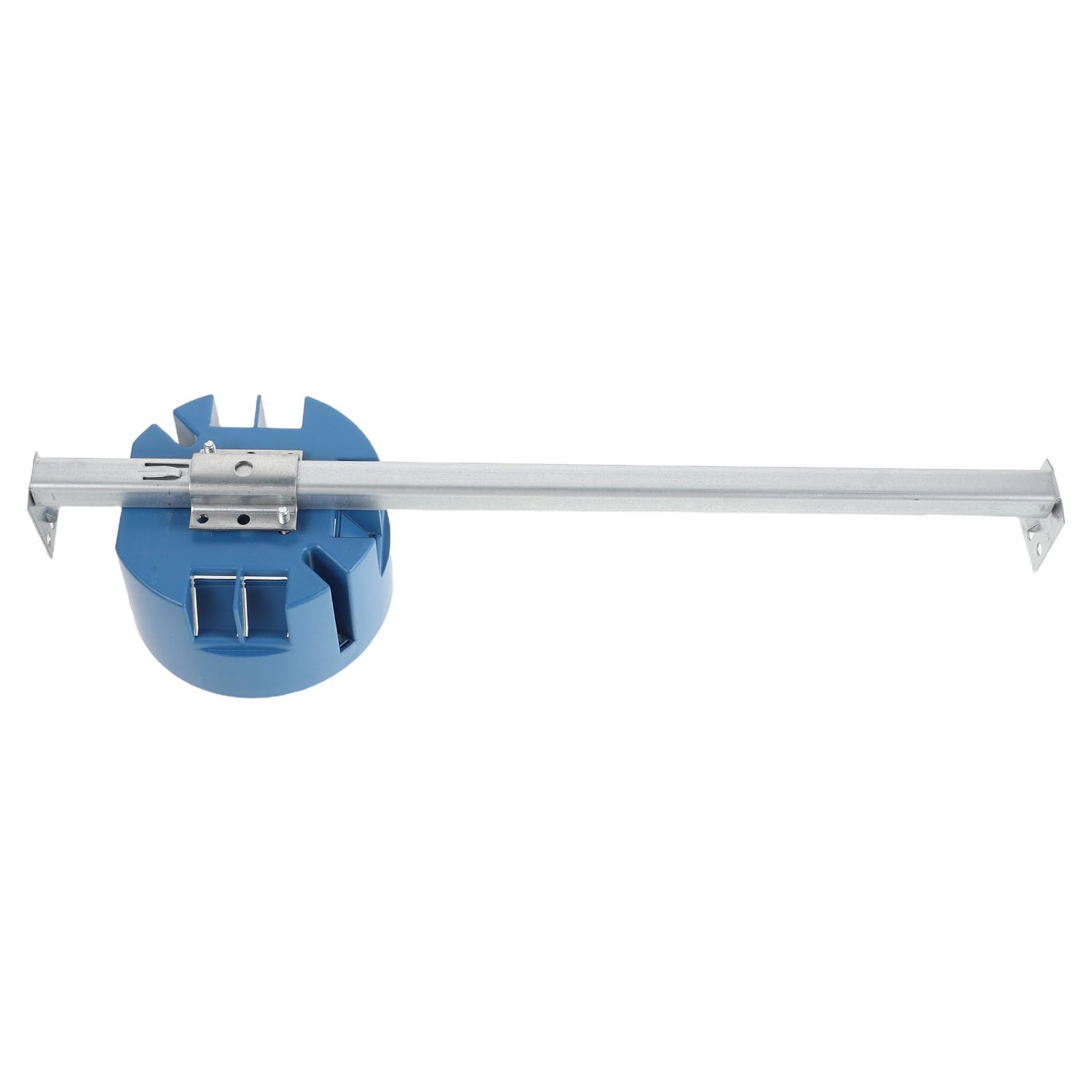 SOESFOUFU Ceiling Fan Electrical Box 1 Gang with Adjustable Hanger Bar 14" to 24", 4" Round Ceiling Electrical Box, 20Cu. in, for Light Fixtures or Fans, Up to 55lbs