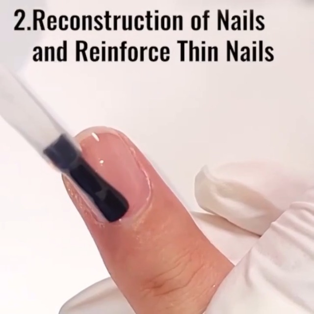 Amazon.com: Xeijayi Rubber Base Gel with Fiberglass for Nails 15ml