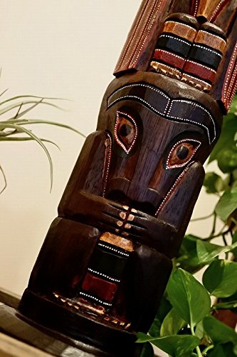 木製トーテムポール　アジアンテイスト Amazon.co.jp: アジアン バリ 雑貨 ♪アフリカントーテムポール