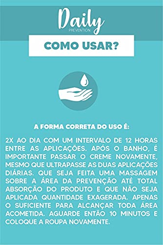 Kit 2 Cremes para Estrias Michelle Marques - Daily Preventção contra Estrias