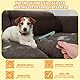 Zidoley Fellmagnet Tierhaarbürste Satz, Doppelseitige Fellhandschuhe Fusselbürste, Katzenhaarentferner, Tierhaarentferner Handschuh, Kleiderbürste Hundehaarbürste Katzenhaarbürste, Katzenhandschuh