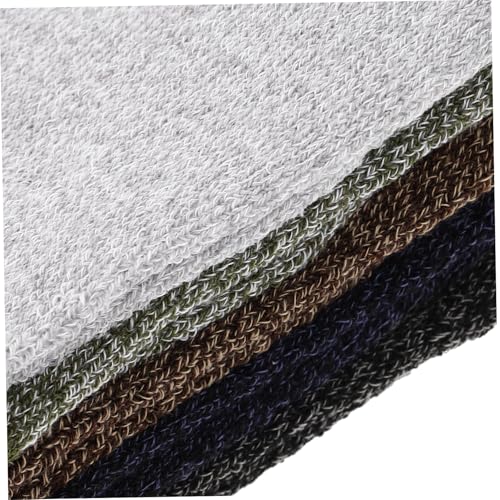 GALPADA 5pairs Cozy Thermal Socks for Men Thick Cotton Socks Moisture Wicking Soft and Comfortable for Running and Sleeping3