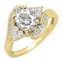 Lab-created White Sapphire