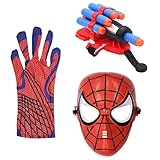 Spider-Man-Maske: Hier werden die Kids beim Aufsetzen der Filmmaske zu Spider-Man und beschützen spielerisch die Welt vor den Bösewichten wie ihr Lieblingsheld Spider-Man! Die Maske eignet sich hervorragend für Cosplay und Rollenspiele.