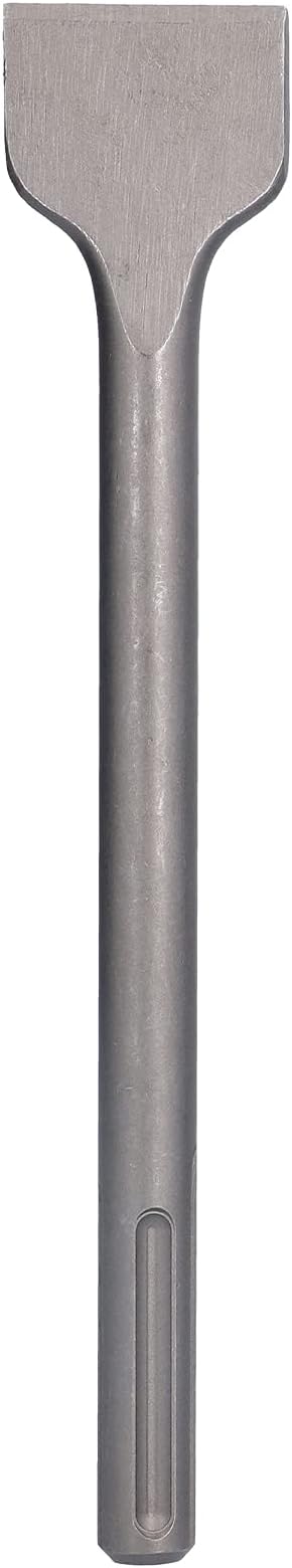 3Pcs SDS Chisel Set, Thinset Scraping Bit Thinset Scaling Chisel Point Chisel Flat Chisel Wide Chisel SDS Chisel Bits for Hammer Drills Tile Removal(SDS Max)